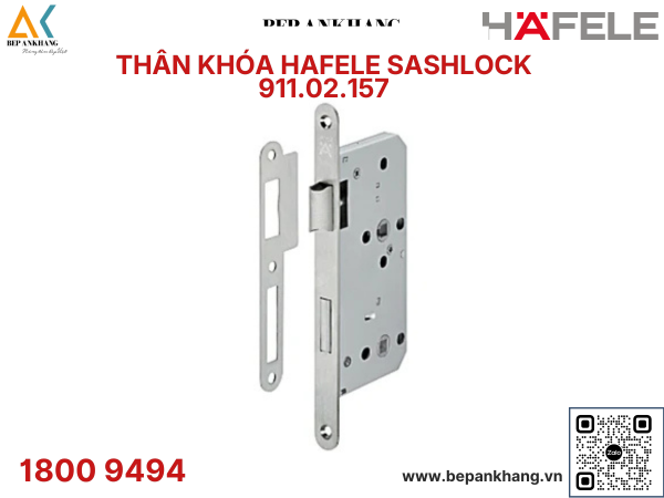 Thân khóa cho nhà vệ sinh Hafele - 911.02.157